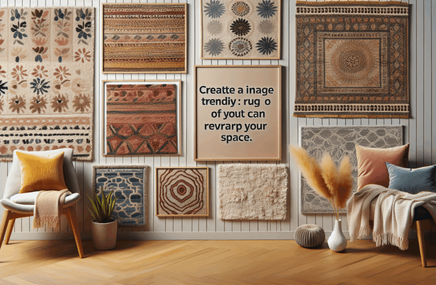 Transforma tu Hogar con las Alfombras de Moda de Zara Home