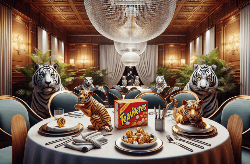 Explora la Elegancia de los Recipientes Tiger para Aperitivos en Mesas de Lujo Sofisticado