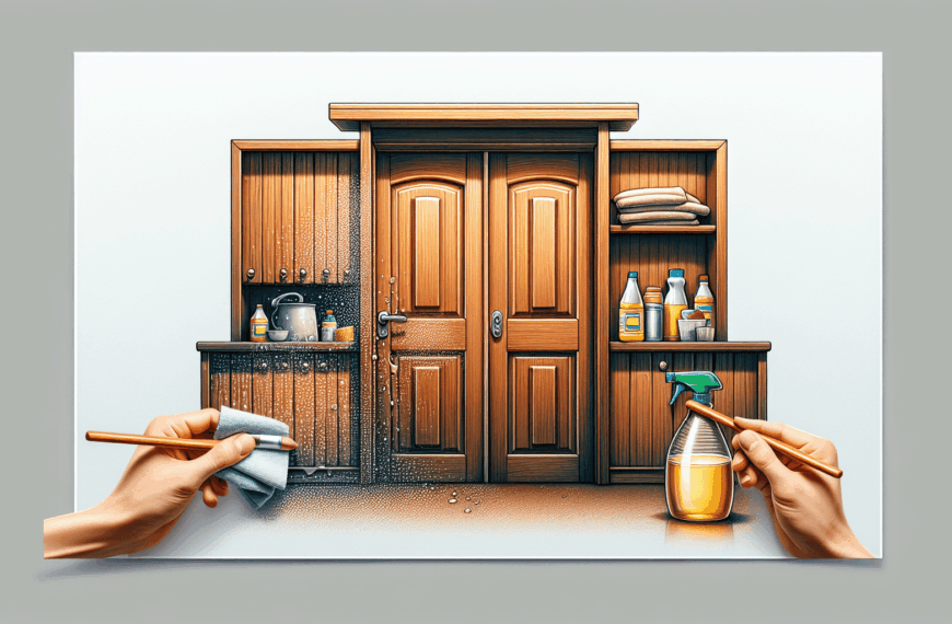 Vinagre: El Secreto Mejor Guardado para Puertas y Muebles de Madera Impecables
