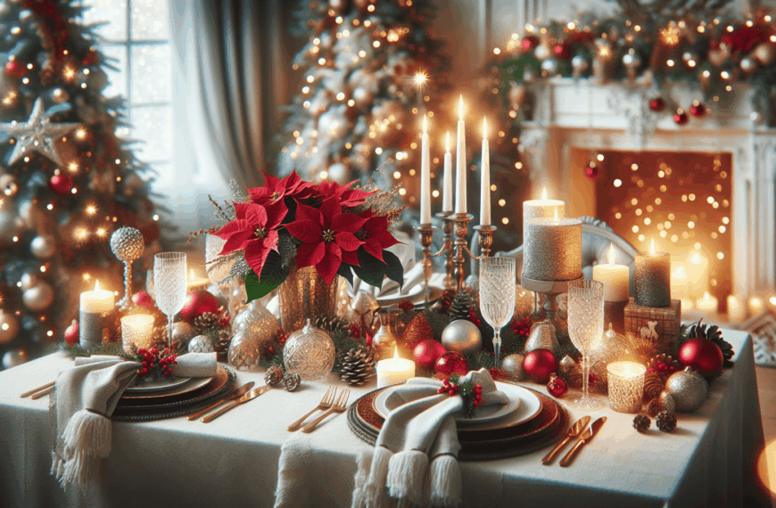 Despierta la Magia de la Navidad: Ideas Creativas y Elegantes para Tu Mesa Festiva