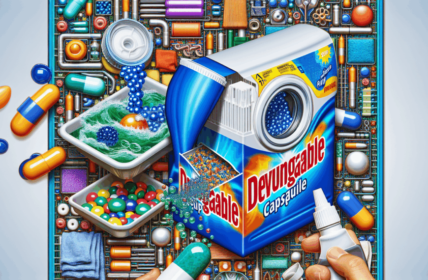 Innovación en Lavado: Descubre las Cápsulas de Detergente de Mercadona