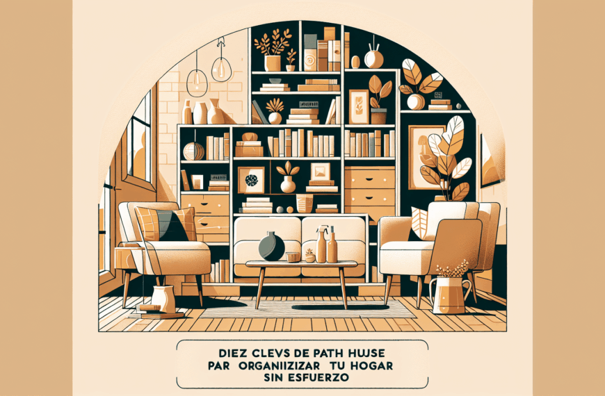 Diez Claves de Patri Whitehouse para Organizar tu Hogar sin Esfuerzo