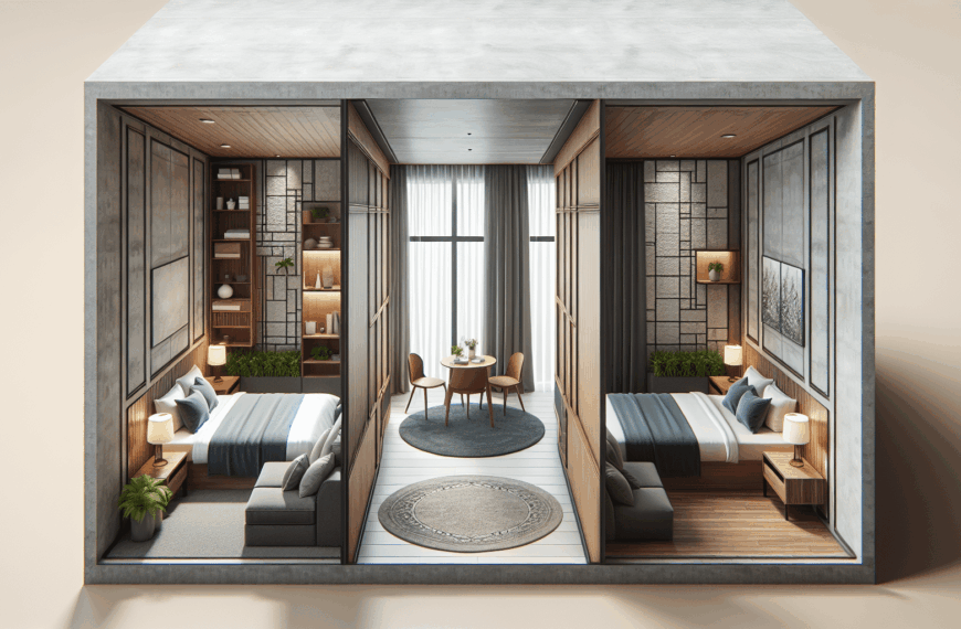 Creando Ambientes: Convierte una Habitación en Dos Dormitorios Funcionales