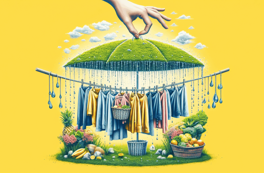 El Astuto Invento de Alcampo para Resguardar la Ropa del Clima (con una Sorpresa Incluida)