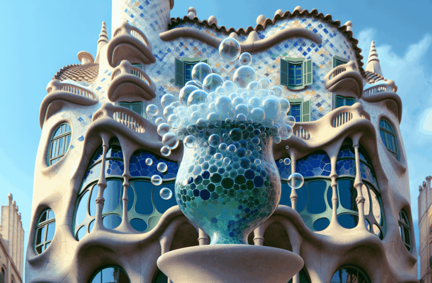 El Jarrón de Burbujas: La Fusión del Arte Modernista de Casa Batlló en el Diseño Actual