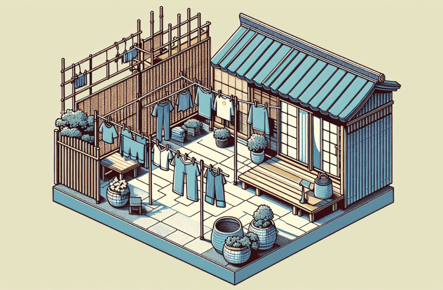 Optimizando el Secado de Ropa: Implementa el Método Japonés en Casa con el Tendedero Ideal
