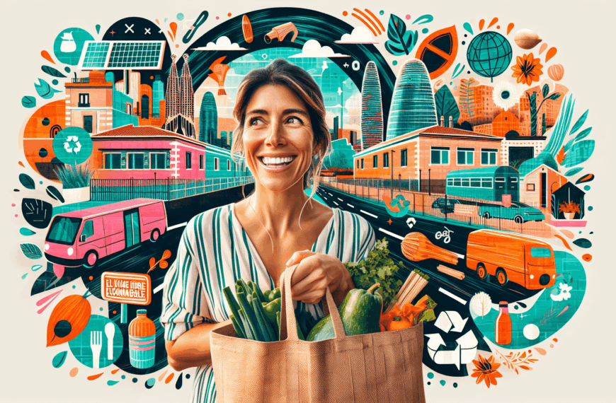 El Viaje de Gisela hacia un Hogar Ecoamigable en Barcelona