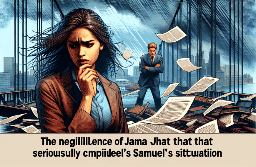 El descuido de Jana que complica seriamente a Samuel