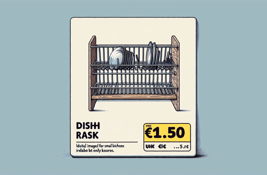 Escurreplatos Ikea: La Solución Ideal para Cocinas Pequeñas por Solo 1,50 Euros