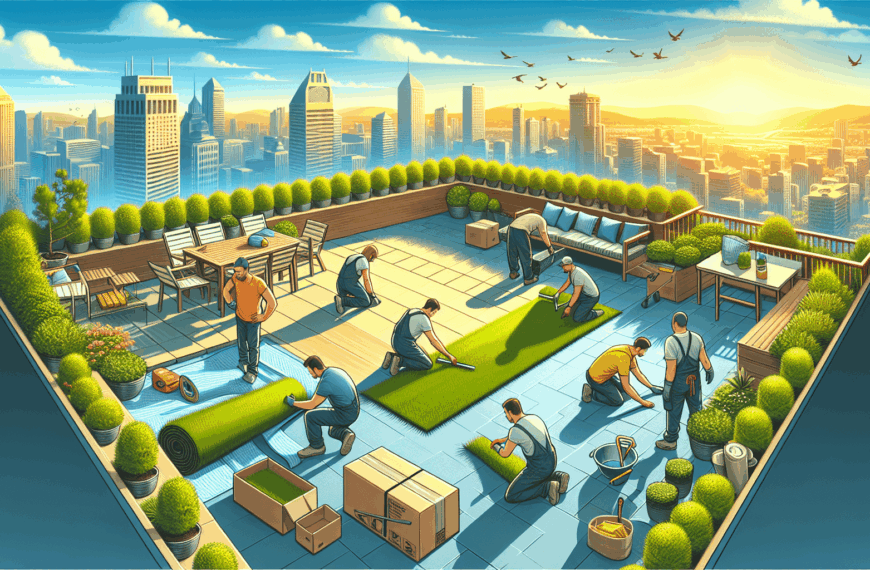 Instalación Perfecta: Transforma Tu Terraza con Césped Artificial Paso a Paso