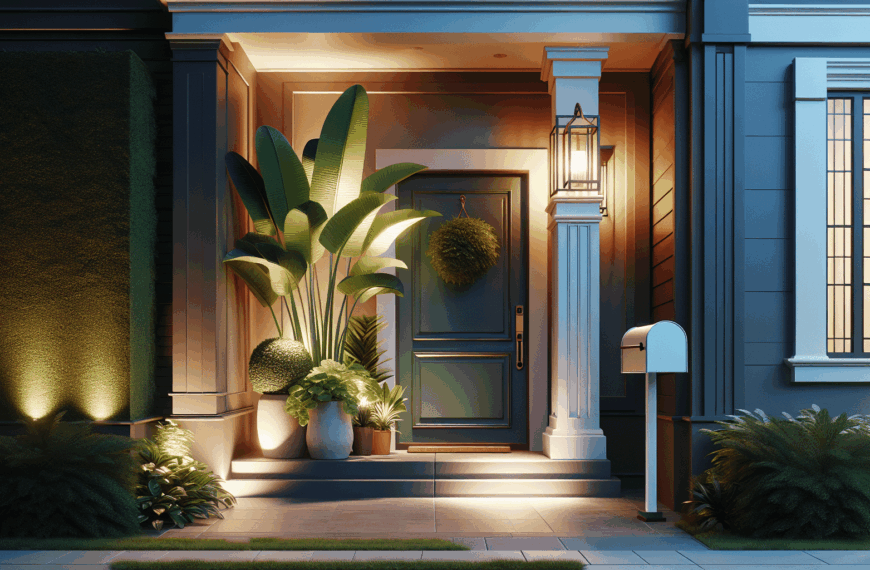 Innovadoras Propuestas para Revitalizar la Entrada de Tu Hogar: Ilumina Tu Puerta Principal