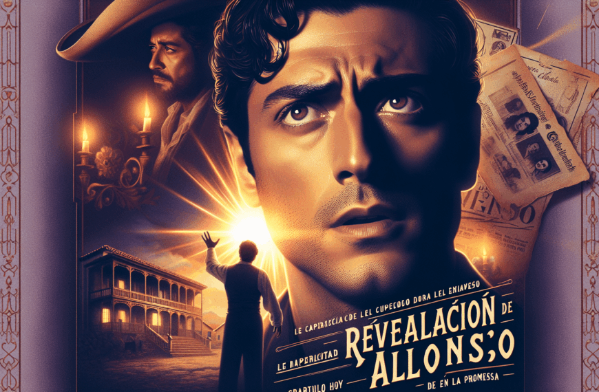 La Revelación de Alonso Promete Remecer el Capítulo de Hoy en La Promesa