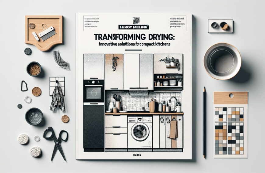 Leroy Merlin Transformando el Secado: Innovadoras Soluciones para Cocinas Compactas