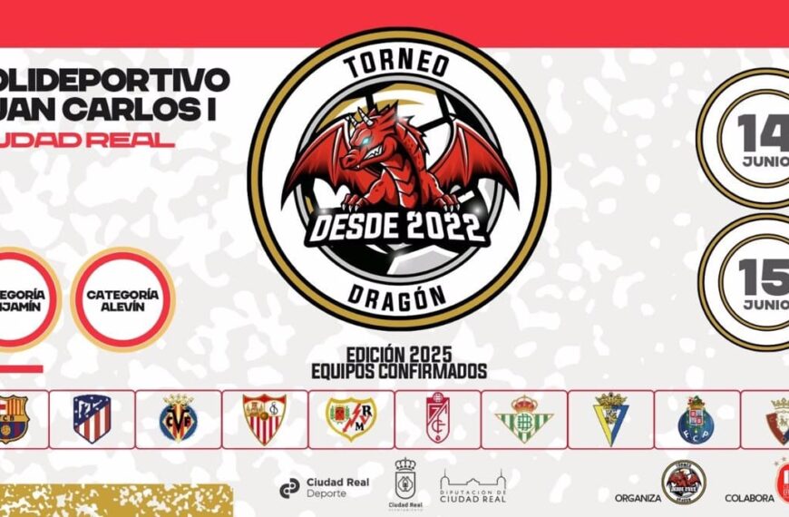 Los Mejores Equipos De Fútbol Base De España Se Reunirán En Ciudad Real Para El Torneo Dragón En Mayo Y Junio