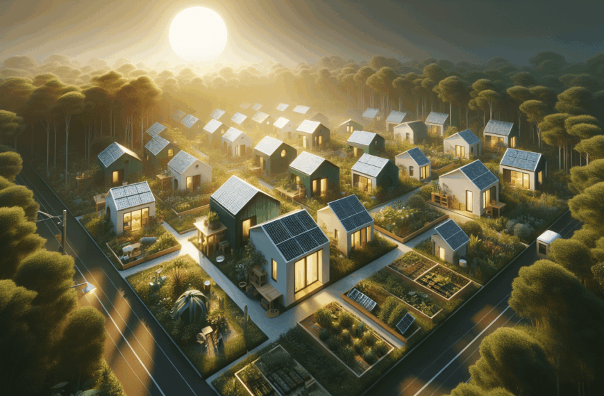 Mini Casas: Un Futuro Sostenible para la Vivienda