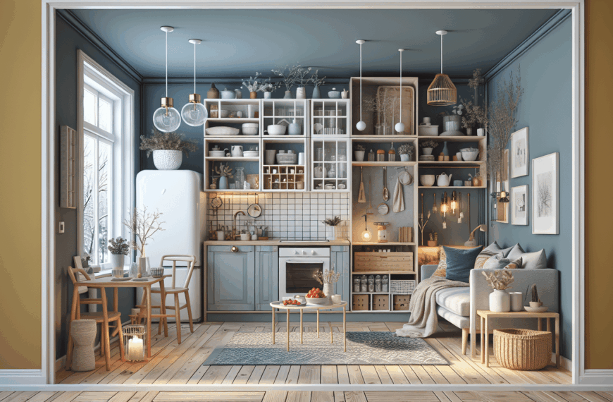 Apartamento Nórdico de 51 m²: Funcionalidad y Estilo Minimalista