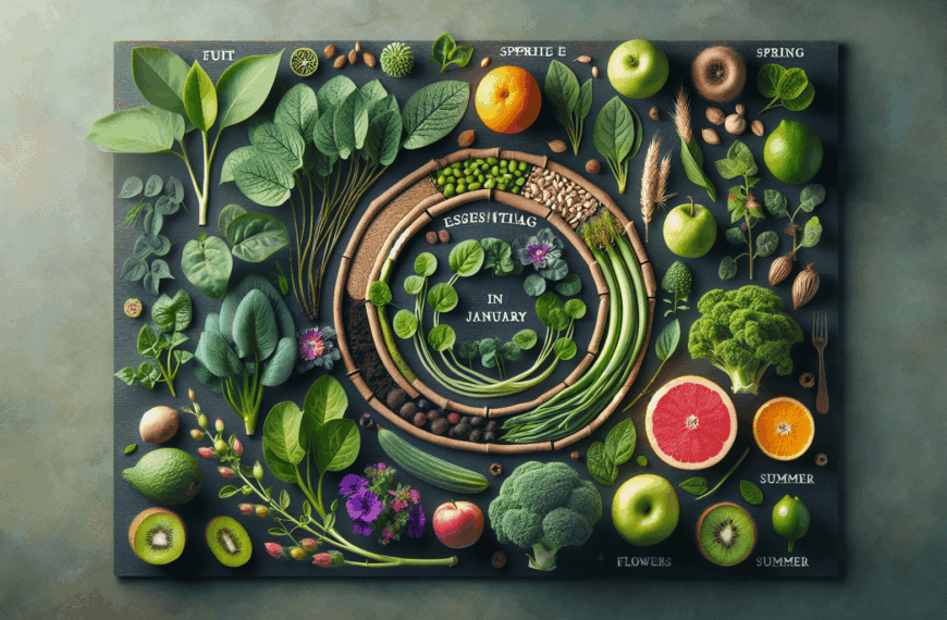 Cultiva en Enero: Plantas Que Florecen y Fructifican en Primavera y Verano