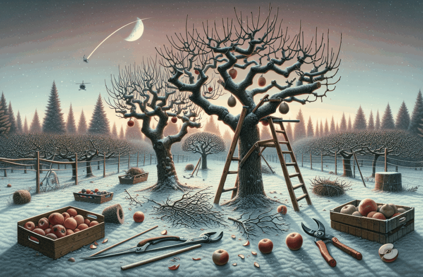 Podas de Invierno: Cómo Preparar Tres Árboles Frutales en Enero para una Cosecha Exitosa
