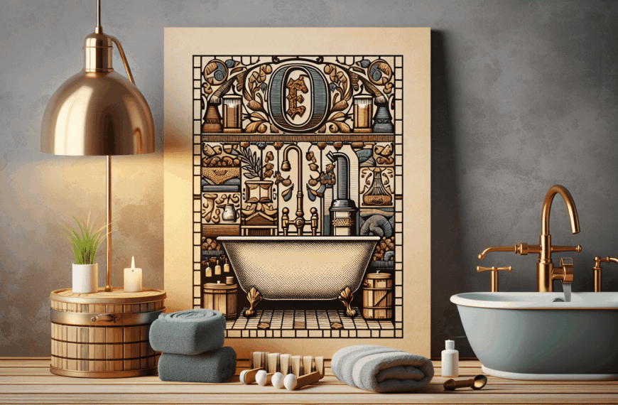 Transforma Tu Baño con un Toque Vintage Inigualable