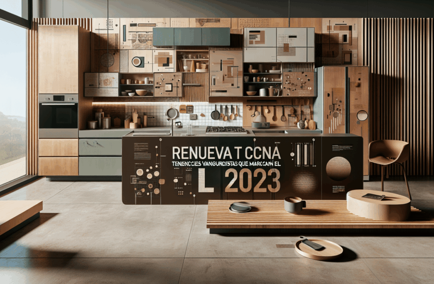 Renueva Tu Cocina: Tendencias Vanguardistas que Marcan el 2023