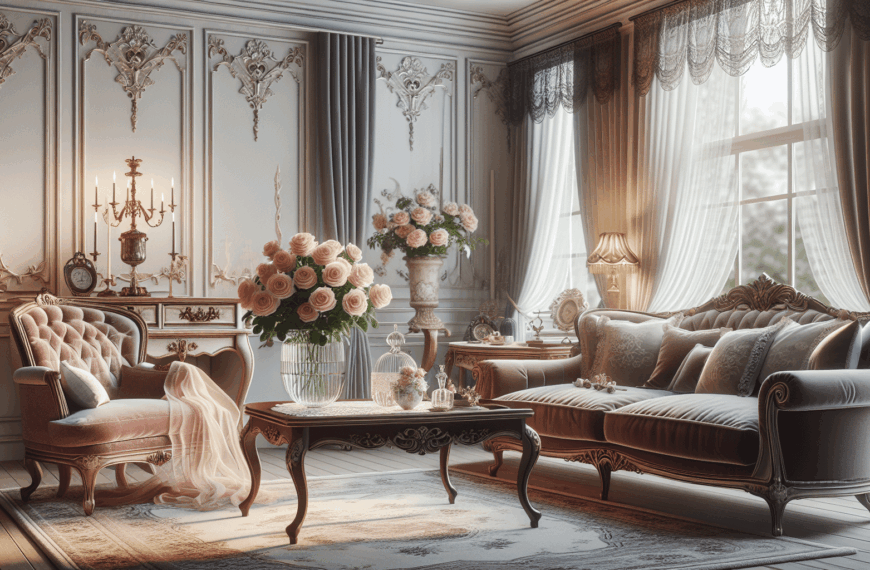 Renueva Tu Salón con Elegancia Romántica