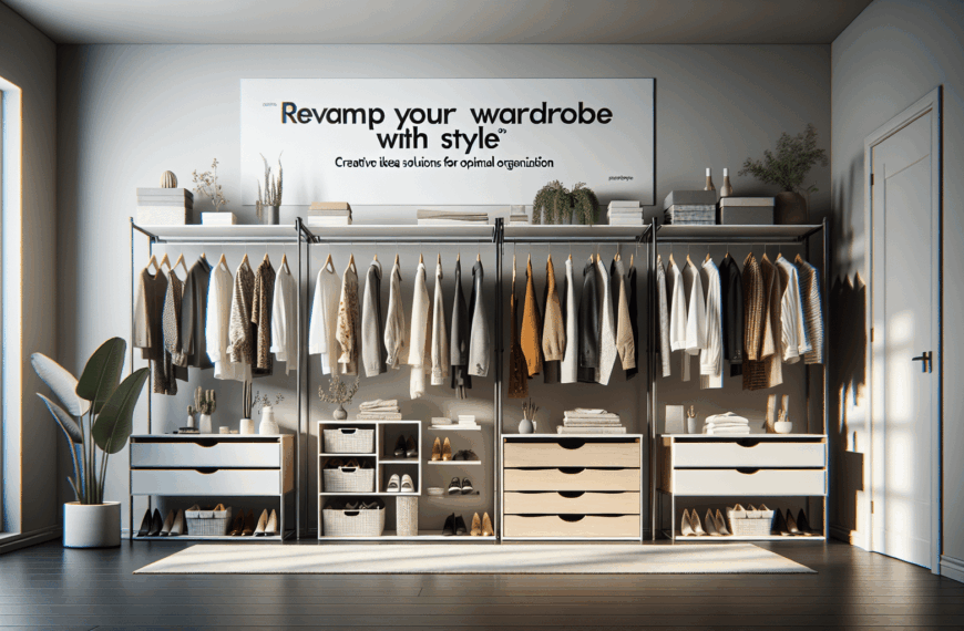 Renueva tu Armario con Estilo: Soluciones Creativas de Ikea para una Organización Ideal
