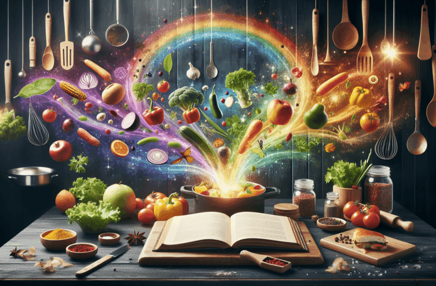 Sabores Transformados: Redescubre tu Cocina con Magia Colorida
