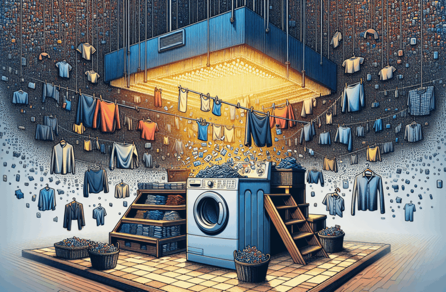 Ahorra Espacio y Dinero: Secado Eficiente de Ropa en Lugares Pequeños