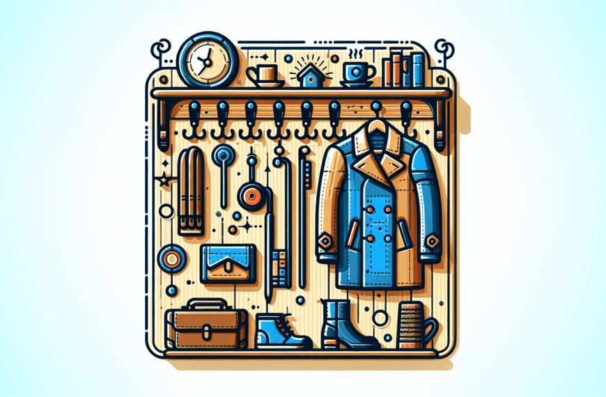 Guía Práctica para Crear un Perchero Económico en Casa