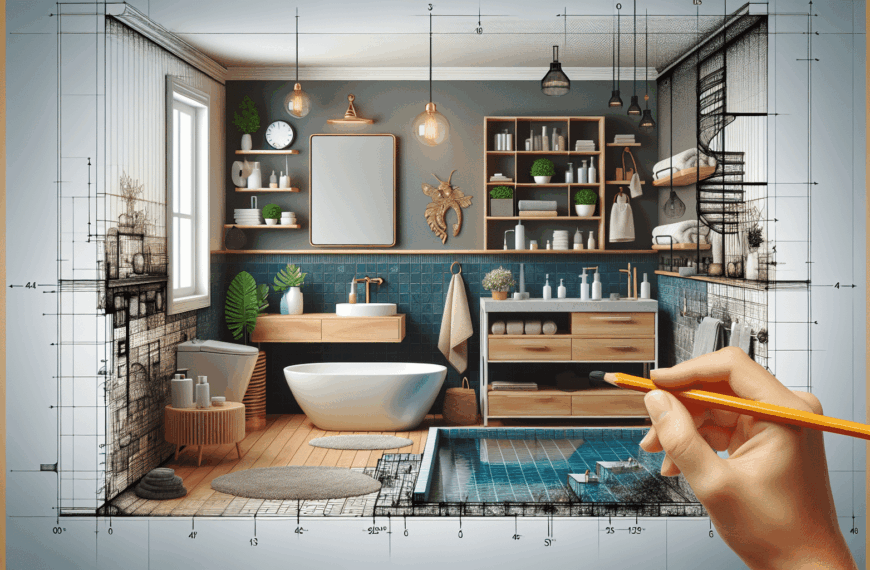 Diseños Innovadores para Optimizar Espacios en Baños Pequeños y Modernos