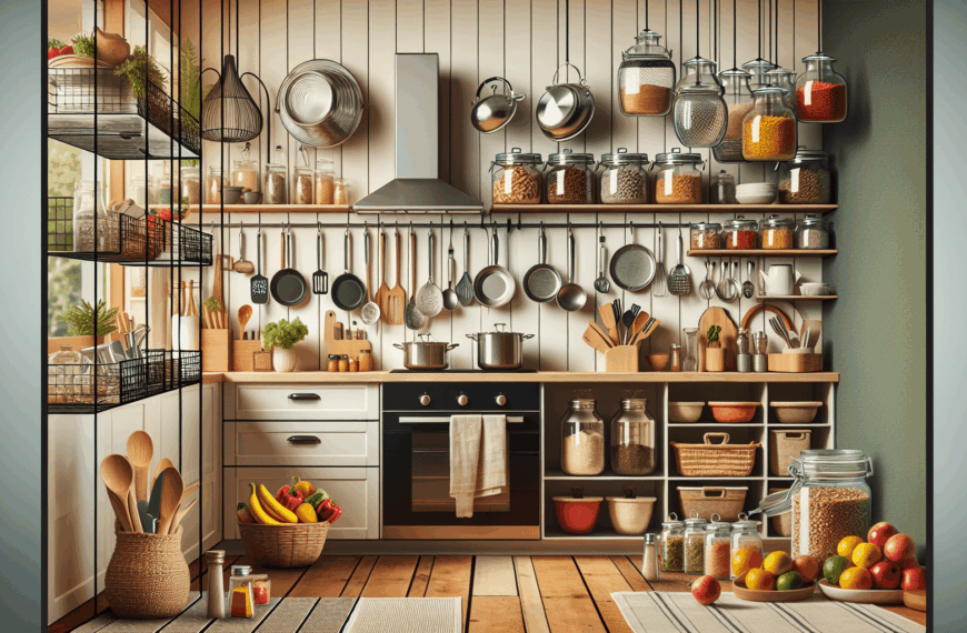 Renueva Tu Espacio: Ideas Elegantes y Prácticas para una Cocina Impecablemente Organizada