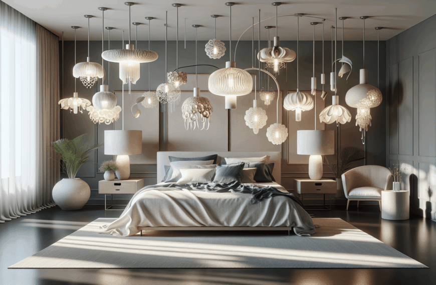 Transforma Tu Dormitorio con Estilo: Lámparas Creativas de Zara Home
