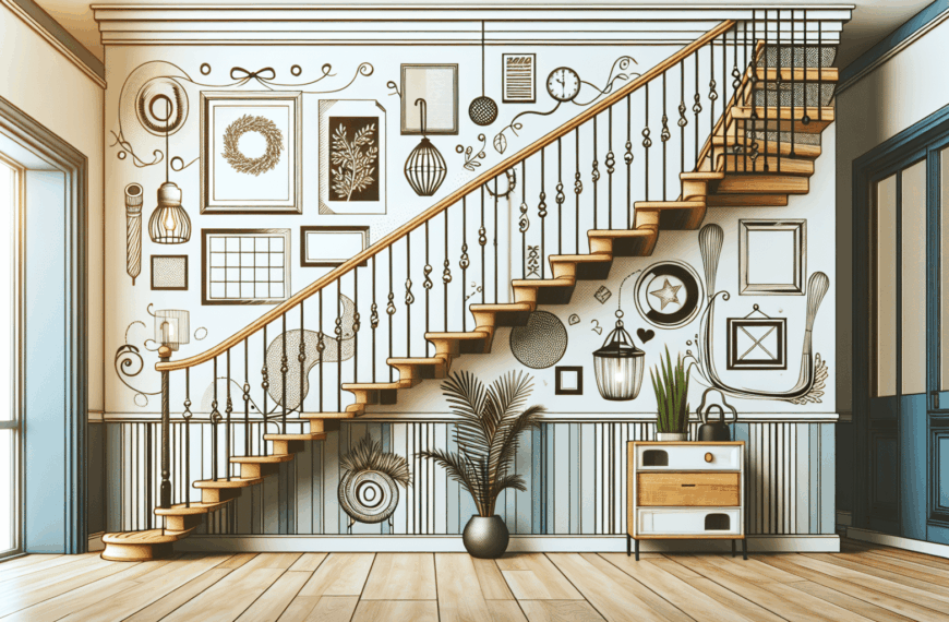 Transforma Tu Escalera: Ideas Creativas para Decorar Tus Paredes