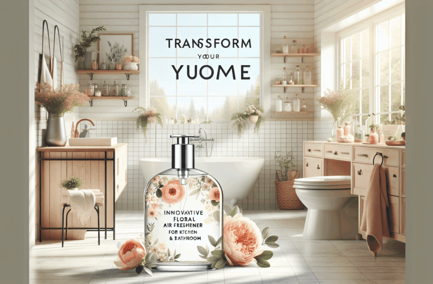 Transforma Tu Hogar: El Innovador Ambientador Floral de Mercadona para Cocina y Baño