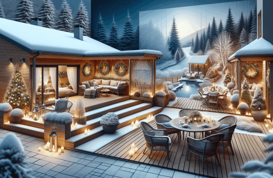 Crea un Oasis Acogedor en Tu Terraza para Este Invierno