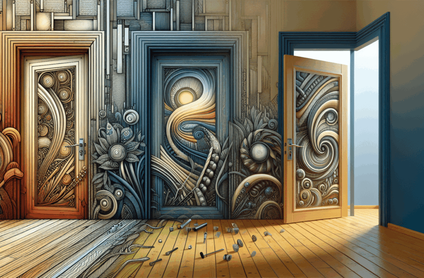 Pinta y Personaliza tus Puertas Interiores: Creaciones Artísticas y Funcionales