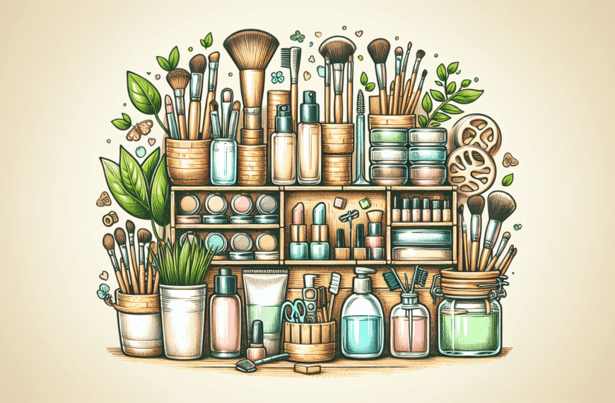 Transforma tu Belleza: Organiza Cosméticos con Sostenibilidad Inteligente