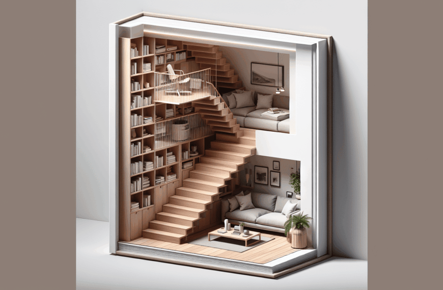 Convierte tu Escalera en un Almacenaje Moderno y Funcional