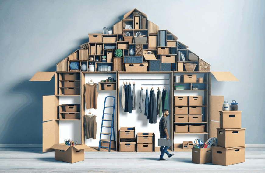 Reciclar con Estilo: Crea Organizadores de Armario Usando Cajas de Cartón Reutilizadas