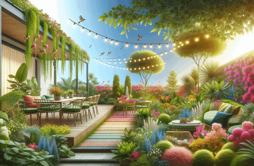 De Terraza a Paraíso: El Renacer de un Jardín Vibrante