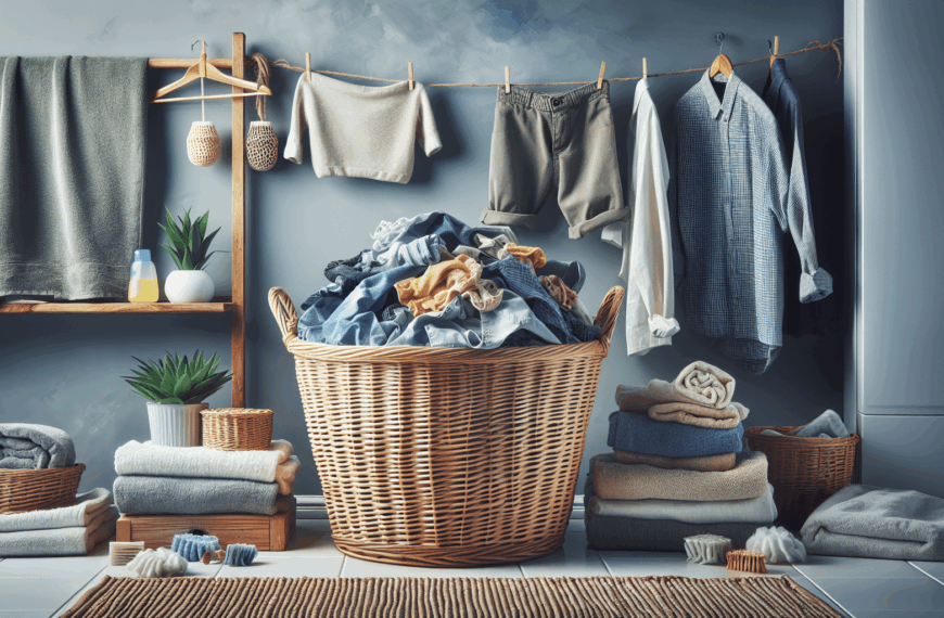 Cesto de Ropa Ecológico: Añade Frescura Natural a tu Baño