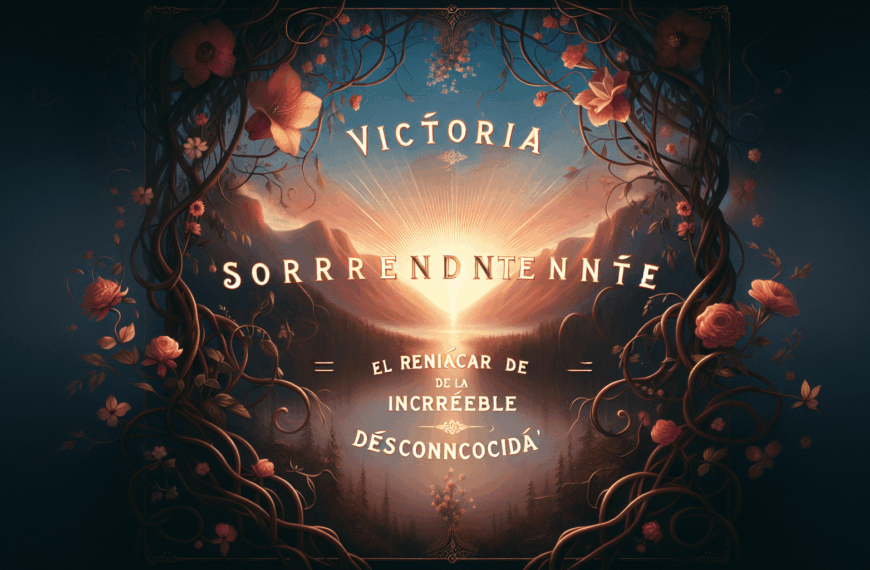 Victoria Sorprendente: El Renacer de la Increíble Desconocida