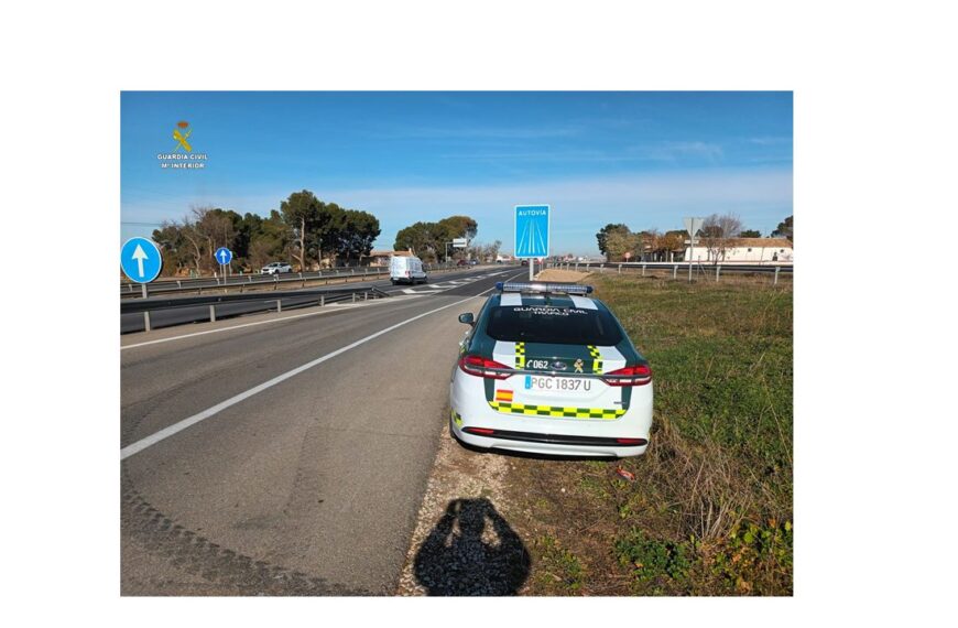 Investigado un conductor por circular a 213 km/h bajo los efectos del alcohol y drogas en Valdepeñas
