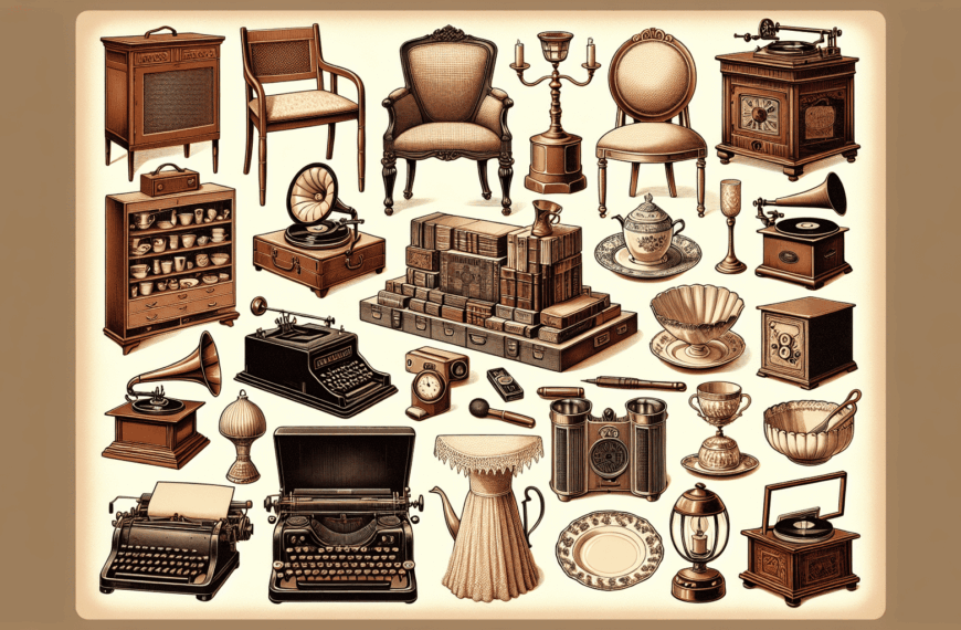 Tesoros del Pasado: 14 Objetos Vintage de la Casa Familiar que Ahora Valen una Fortuna