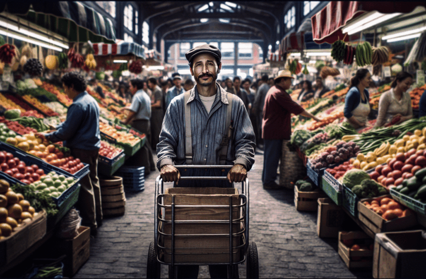 Un Carretillero de Mercamadrid: De Desconocido a Reconocido Entre el Bullicio del Mercado