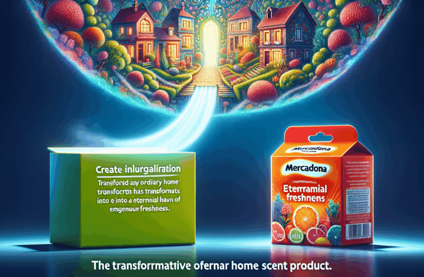 El Ambientador de Mercadona que Transforma tu Hogar en un Refugio de Frescura Infinita