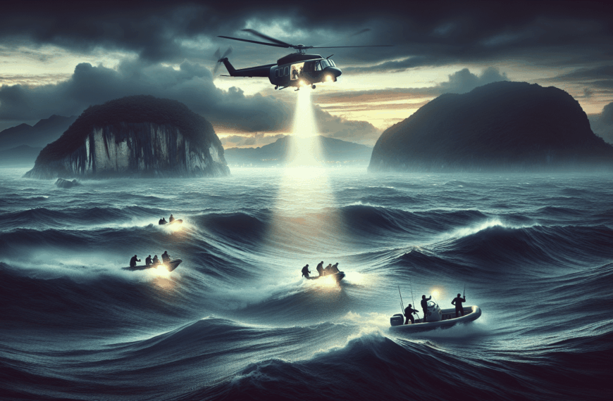 Se Activa Operativo de Búsqueda para Hallar a Pescador Desaparecido en la Costa de Isla, Cantabria