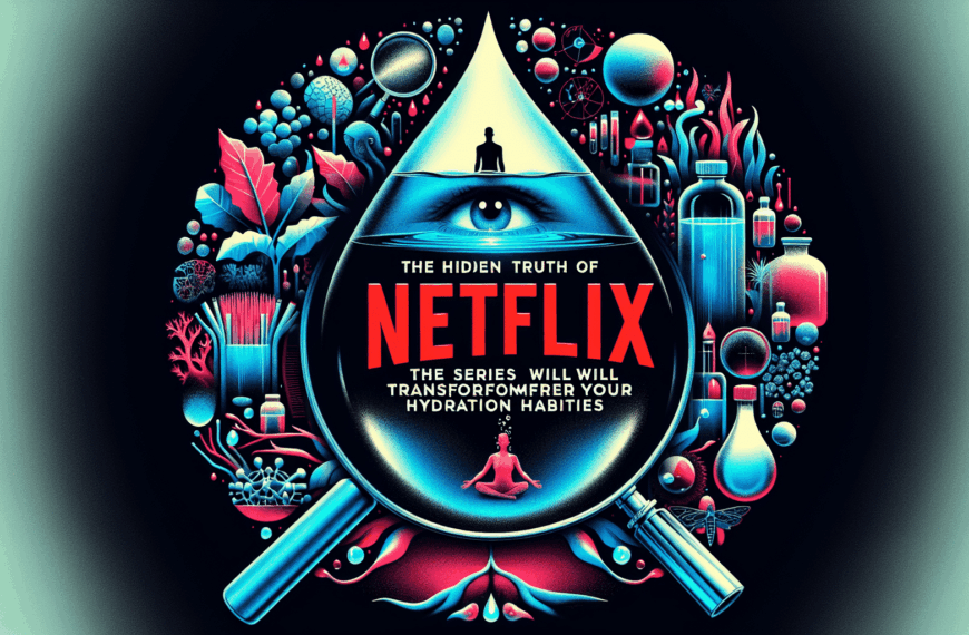 Contando los días para el estreno en Netflix de ‘La Verdad Oculta del Agua’: La serie que transformará tus hábitos de hidratación