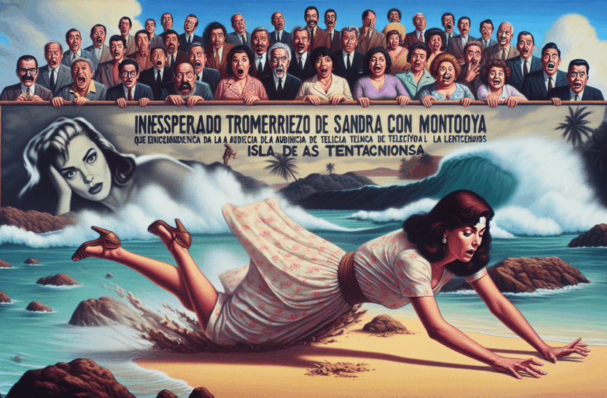 El Inesperado Tropiezo de Sandra Barneda con Montoya que Enciende a la Audiencia de Telecinco y ‘La isla de las tentaciones’
