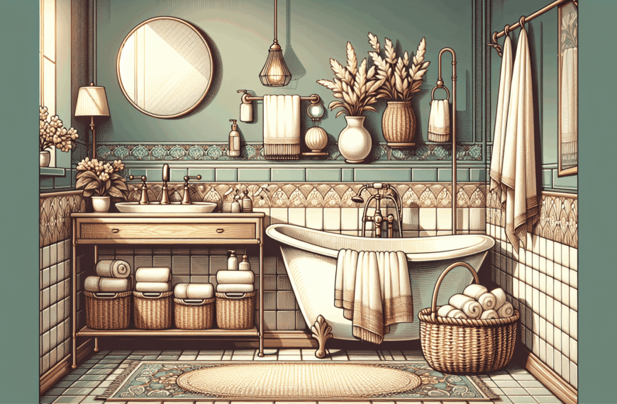 Revoluciona Tu Baño: La Cesta que Potencia su Elegancia al Máximo